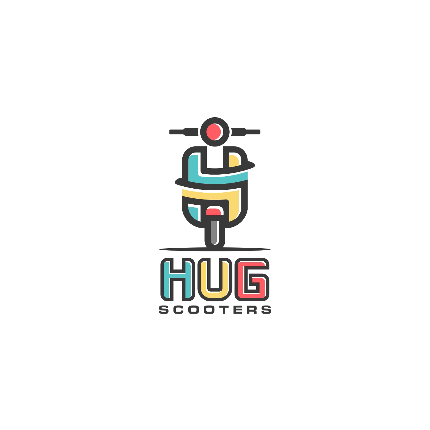 Hug Scooter logo by SON Design