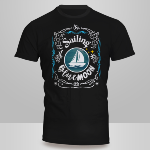 Sailing channel needs existing name design incorporated into shirt logo | T-Shirt-Design von Kero