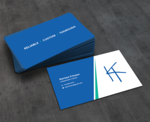 independent cleaner, reliable, custom, thorough, trustworthy | Business Card Design by AbyJohns