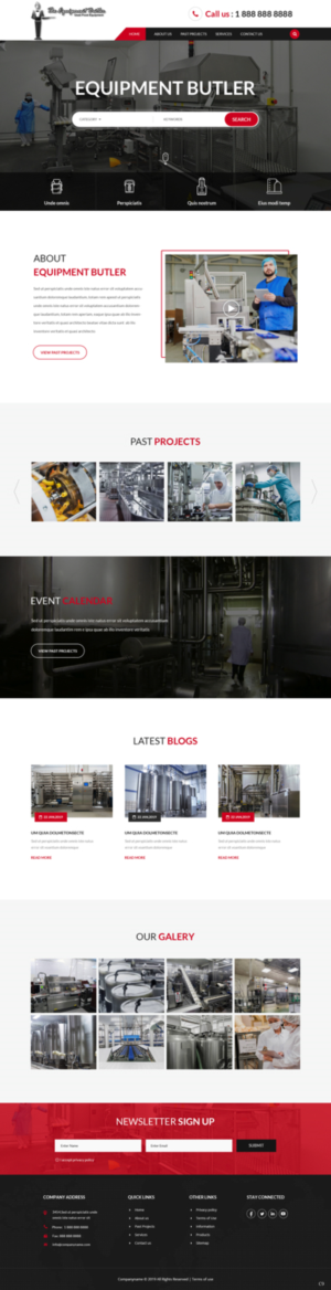 Web Design by pb for this project | Design: #20970924