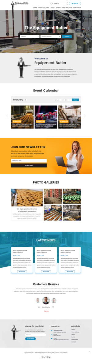 Web Design by pb for this project | Design: #20970925