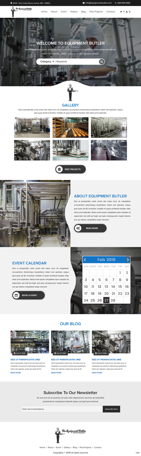 Web Design by pb for this project | Design #20970933