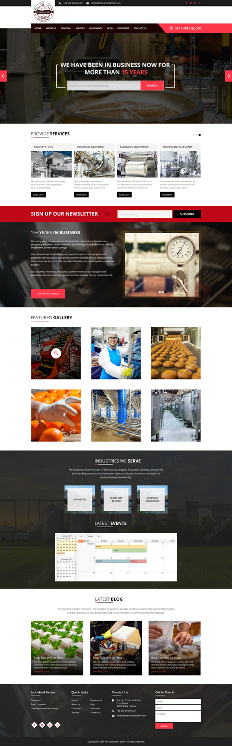 Web Design by AbhishekRoyBunty for this project | Design #21029108