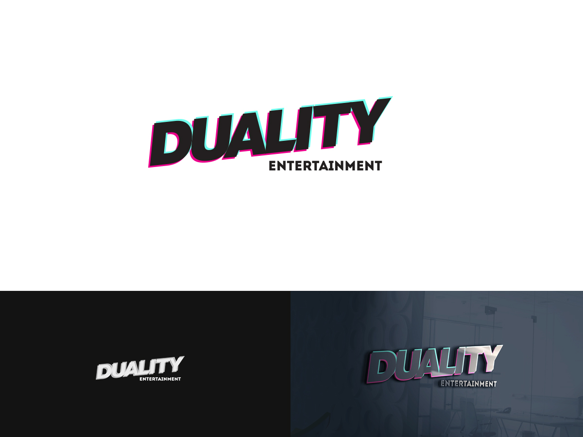 Logo Design by ArtSamurai for Duality Entertainment | Design #20965282