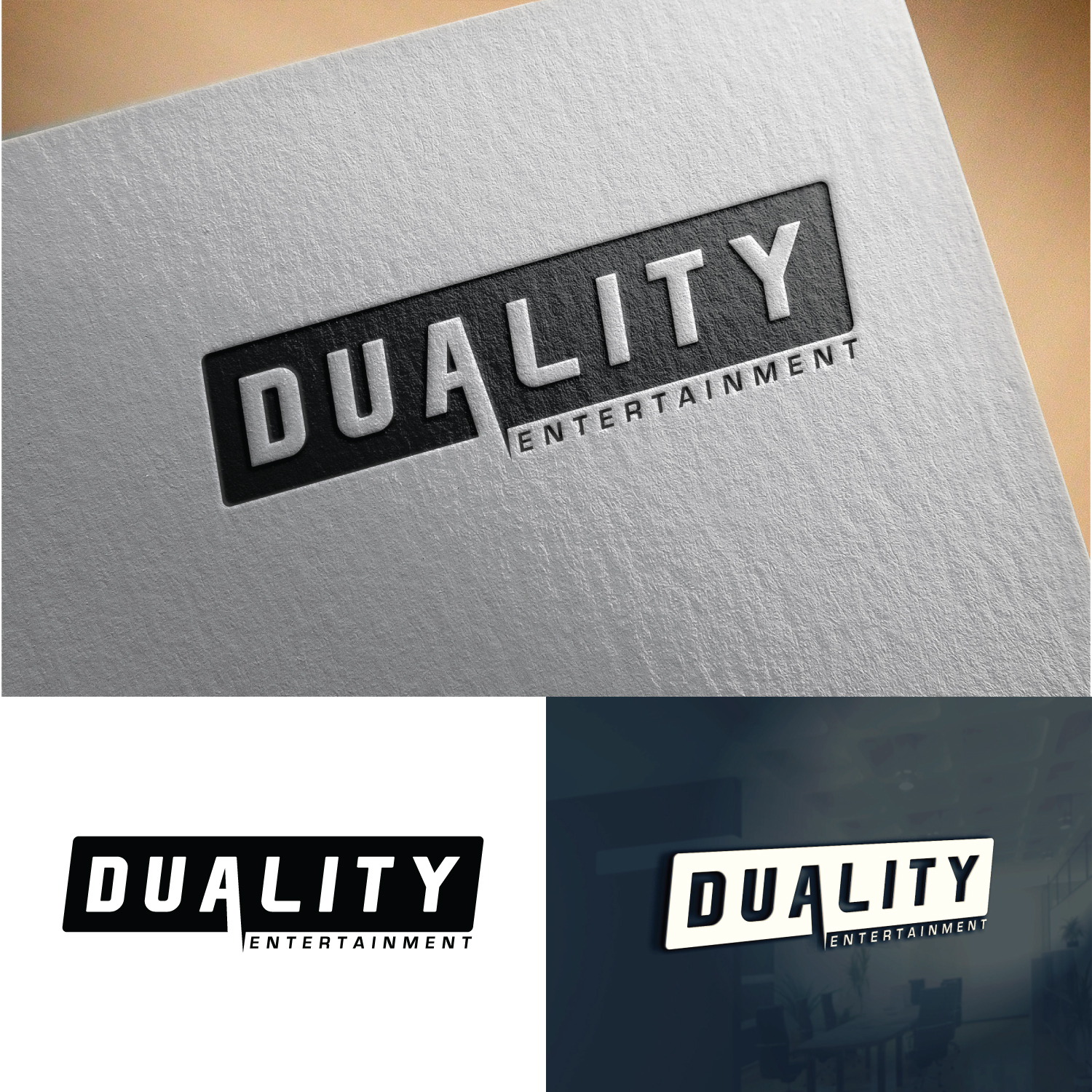 Logo Design by BluuStudio for Duality Entertainment | Design #20966350