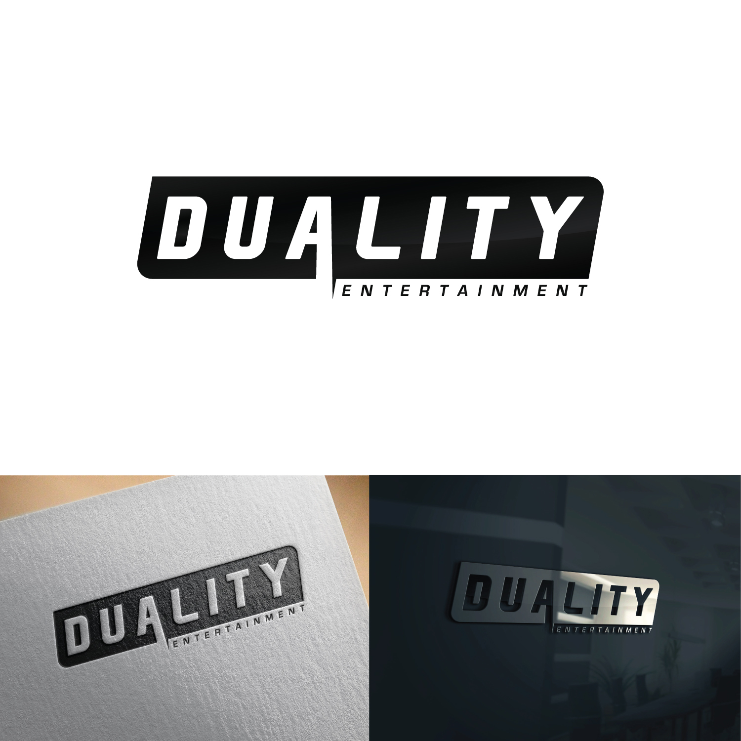 Logo Design by BluuStudio for Duality Entertainment | Design #20972818