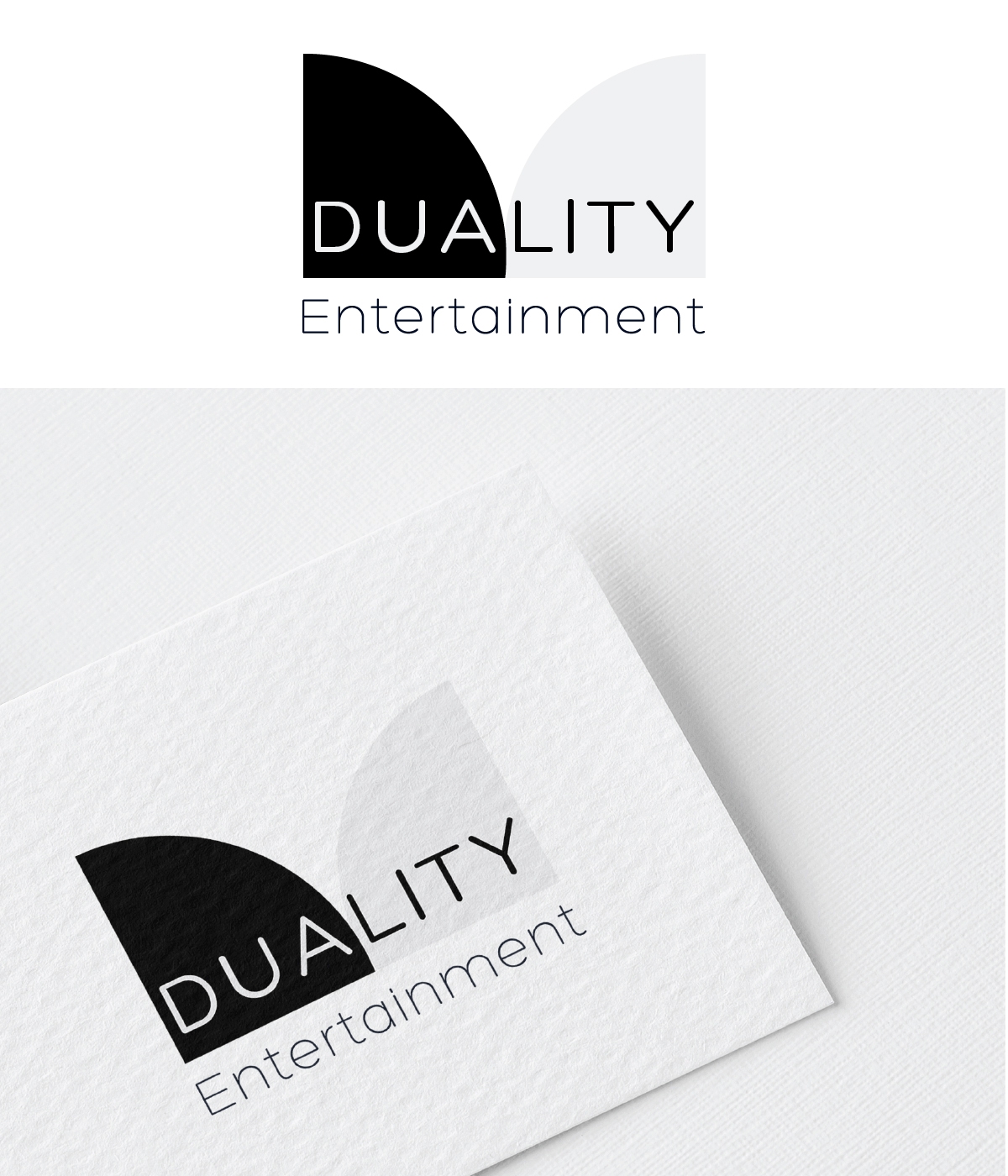 Design de Logo par blackowl8 pour Duality Entertainment | Design #20960574