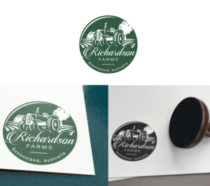 Richardson Farms | Logo Design by coo.lt