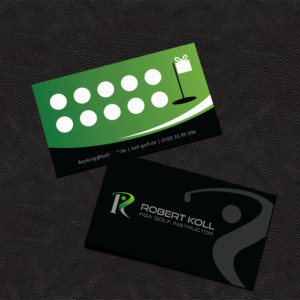 ### Business Card GOLF PRO ### | Design de Carte de Visite par Grafactory