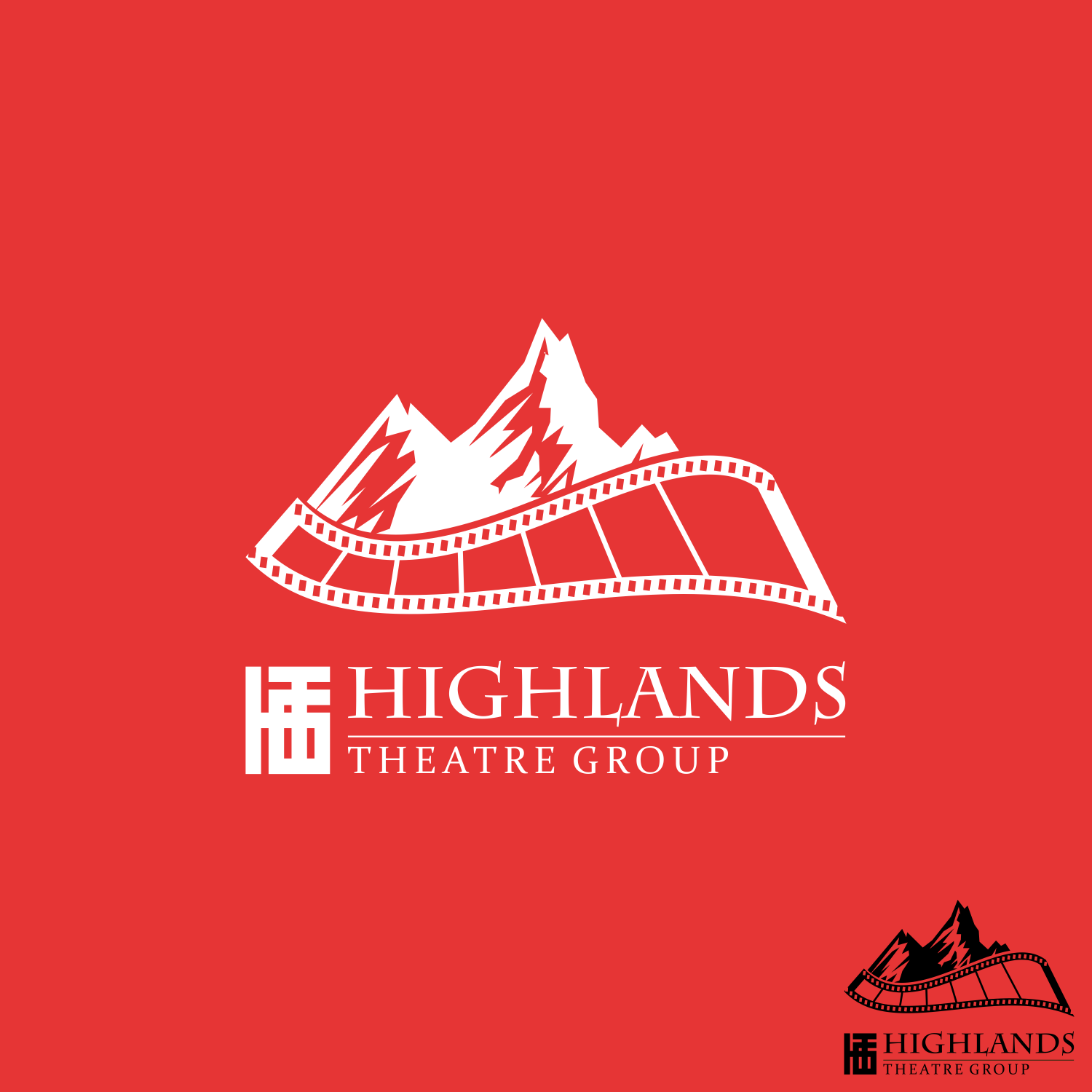 Diseño de Logo por veronnie para Highlands Theatre Group | Diseño #20978081