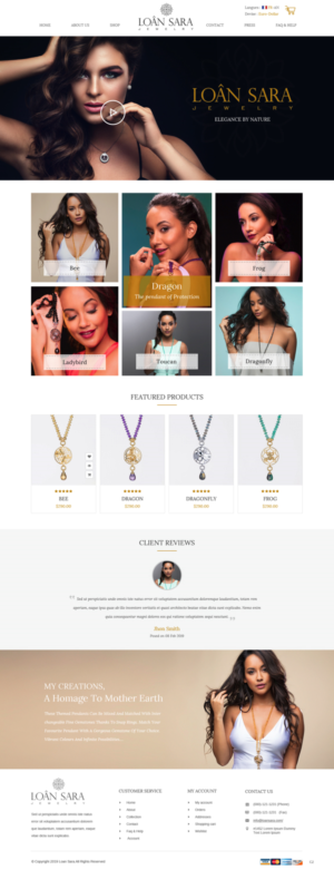 BigCommerce Design by pb for Loan Fandino | Design: #20978966
