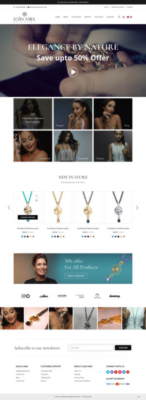BigCommerce Design by pb for Loan Fandino | Design: #20978968