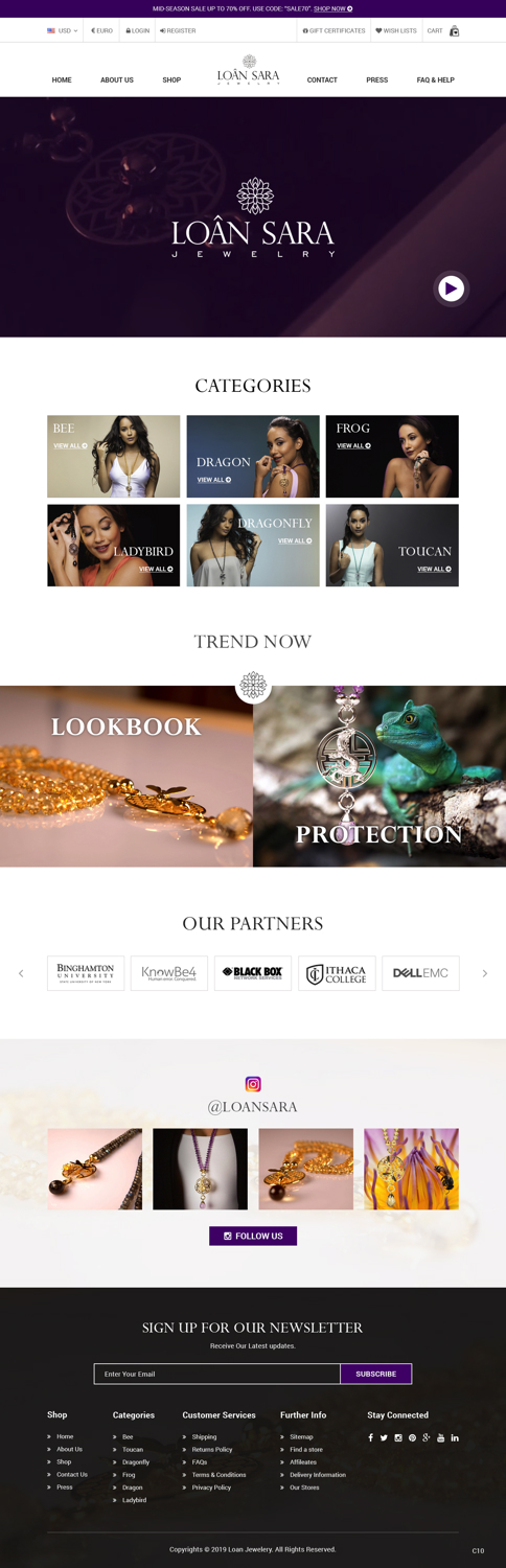 BigCommerce Design by pb for Loan Fandino | Design #20978972