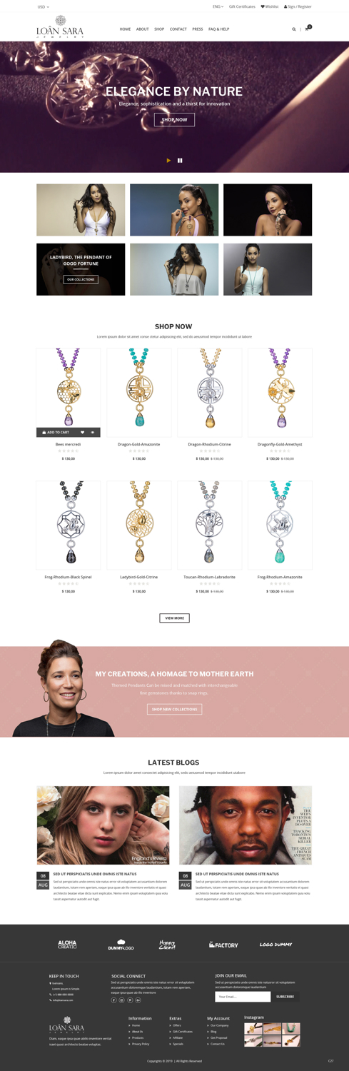 BigCommerce Design by pb for Loan Fandino | Design #20978976
