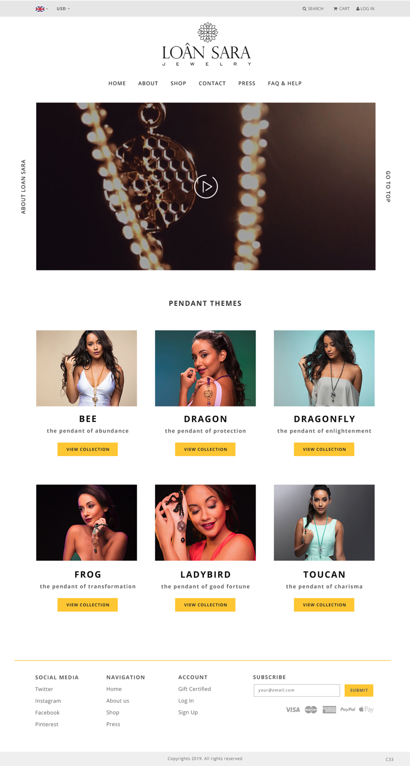 BigCommerce Design by pb for Loan Fandino | Design #20978983