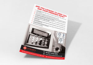 A D Security Systems - Alarm and CCTV installation Flyer | Diseño de Flyer por - SWING -