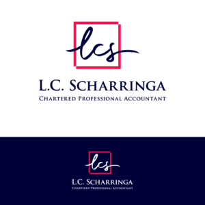 L.C. Scharringa, Chartered Professional Accountant | Logo-Design von H4R5Z