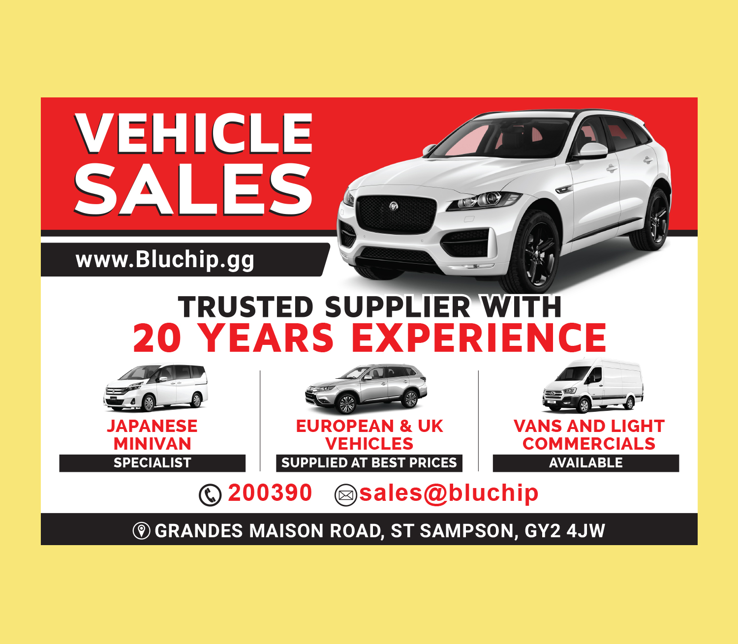 Advertisement Design by paulkanjosh for Bluchip Direct Limited | Design #20970670