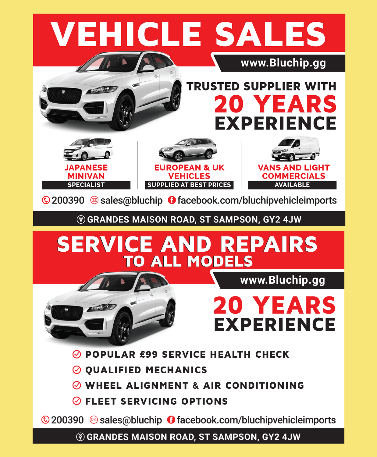 Advertisement Design by paulkanjosh for Bluchip Direct Limited | Design #20974979