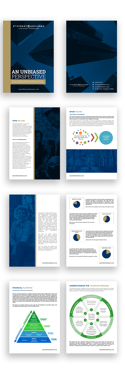 Flyer Design by debdesign for 5th Street Advisors, LLC | Design #20974320