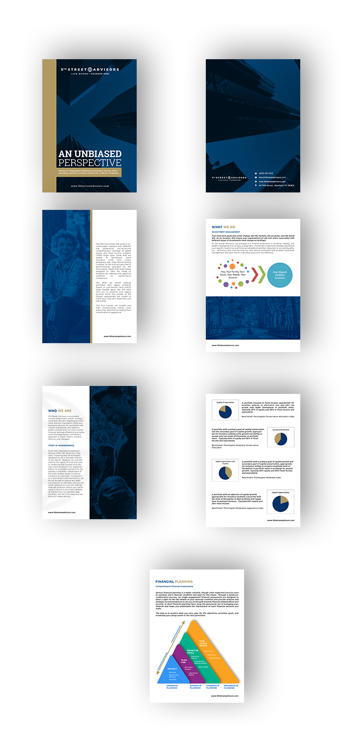 Flyer Design by debdesign for 5th Street Advisors, LLC | Design #21016351