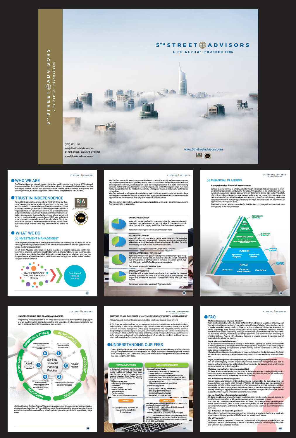 Flyer Design by JanuXart for 5th Street Advisors, LLC | Design #21039679