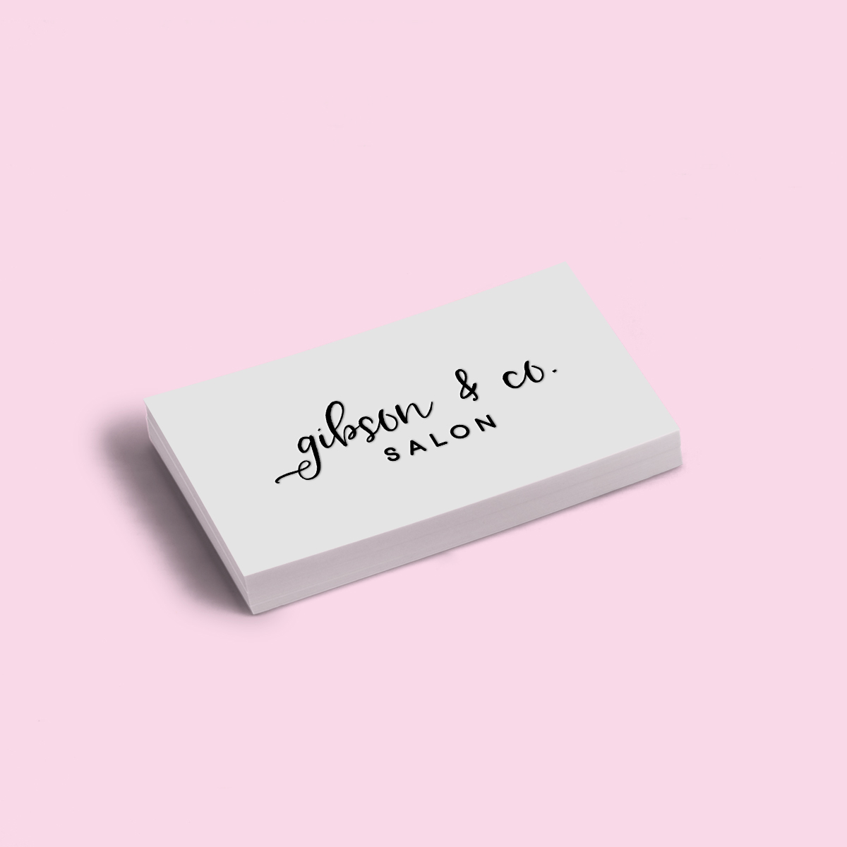 Logo Design by JanineTeresaA for Gibson & Co. Salon | Design #20971965