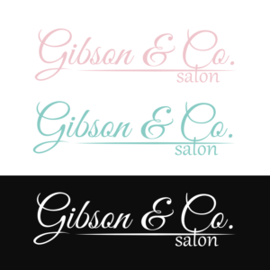 Gibson & Co. Salon | Logo Design by JanuXart
