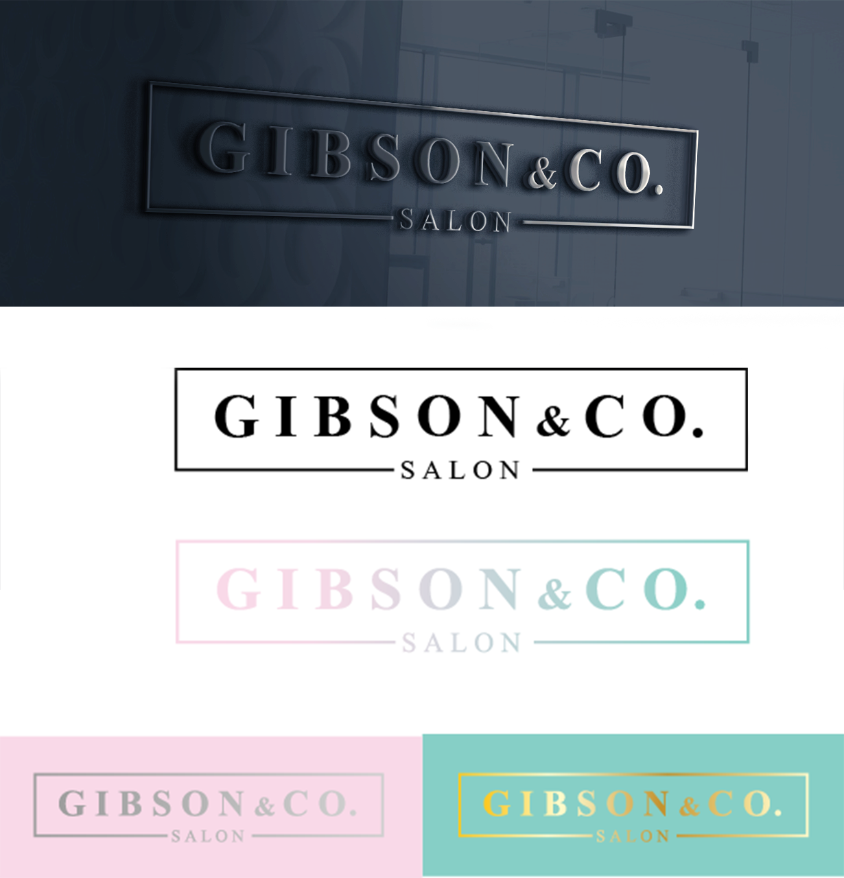Logo-Design von IndreDesign für Gibson & Co. Salon | Design #20971120