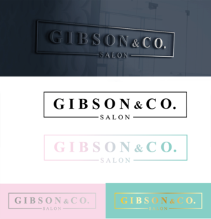 Logo-Design von IndreDesign für Gibson & Co. Salon | Design #20971120