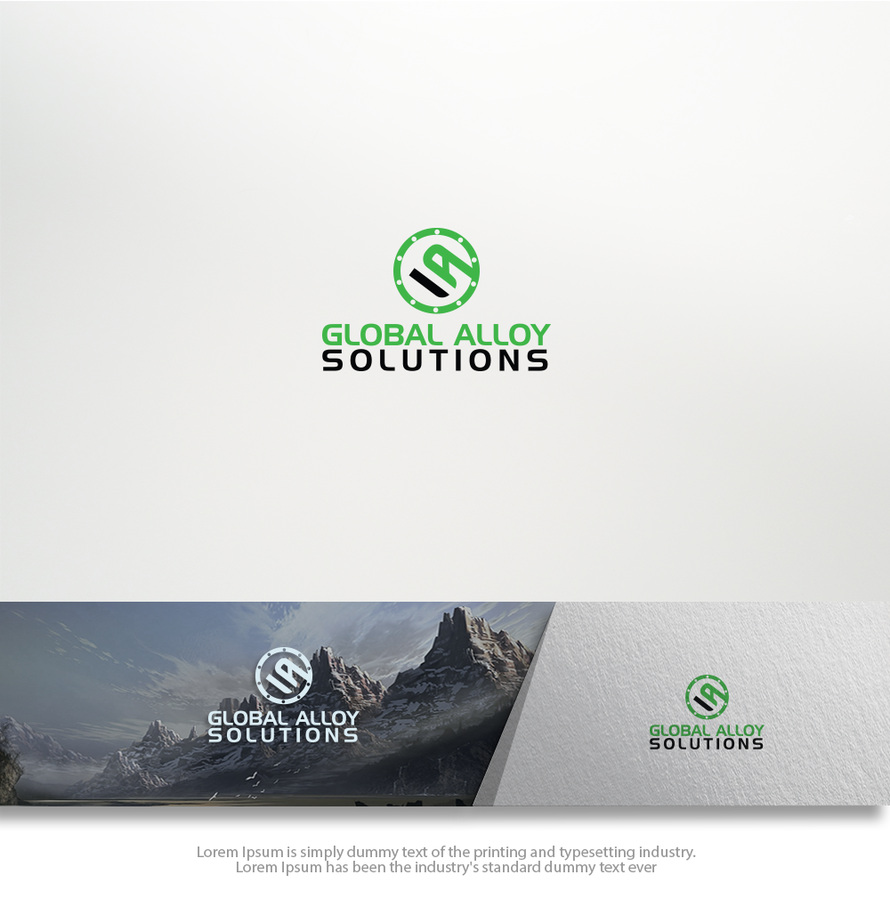 Logo Design by groomfox for Global Alloy Solution LLC | Design #20972403