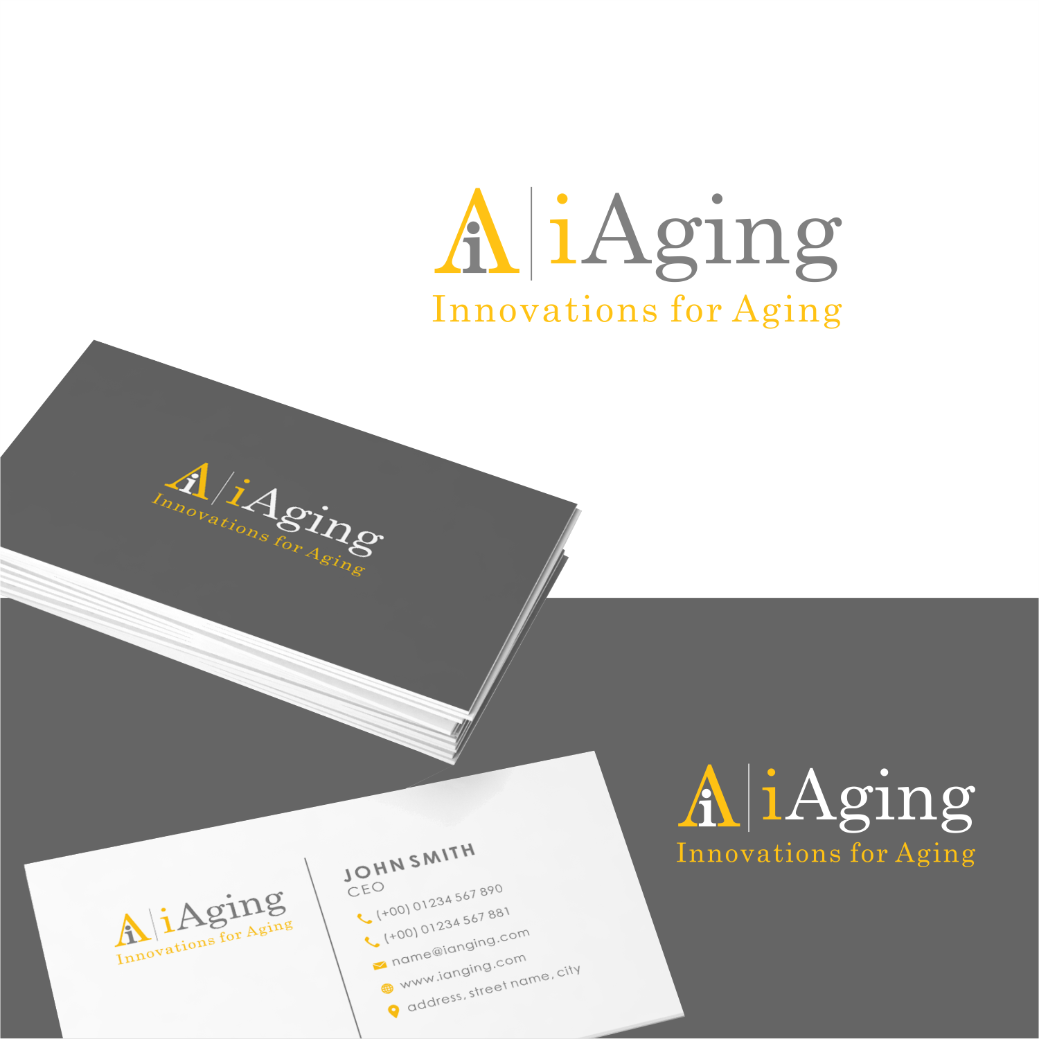 Logo Design by ThiagoB for iAging | Design #20972729