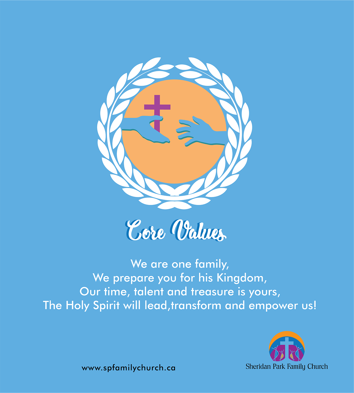 Design Infographie par In Her Own Space pour Sheridan Park Family Church | Design #21022986