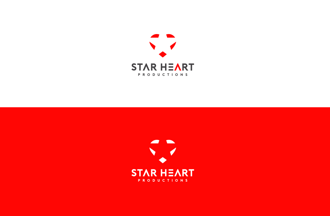 Logo Design by GLDesigns for Star Heart Productions | Design #20969955
