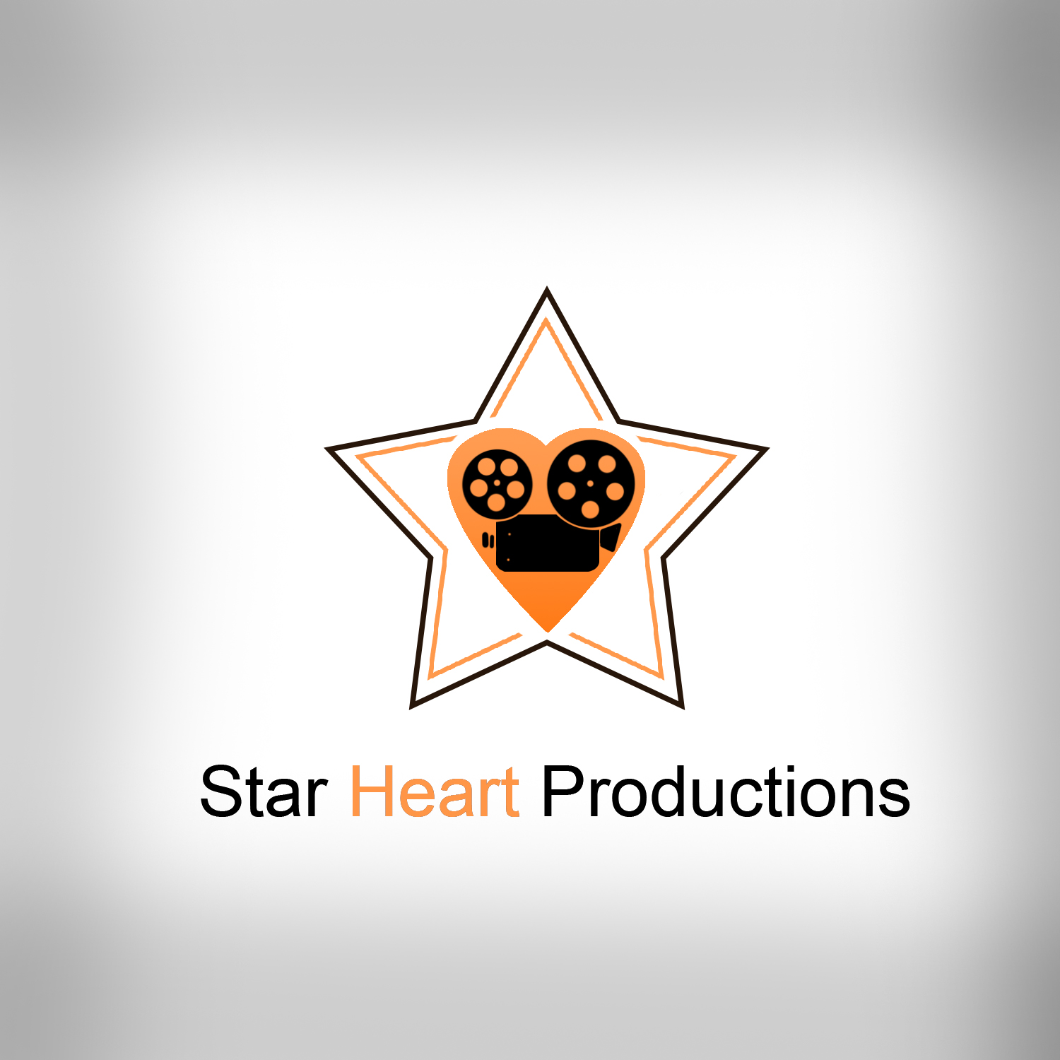 Design de Logo par Qendrim Ajeti Arts pour Star Heart Productions | Design #20970178
