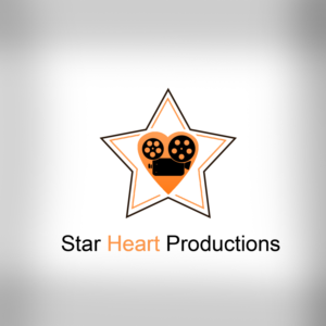 Diseño de Logo por Qendrim Ajeti Arts para Star Heart Productions | Diseño #20970178