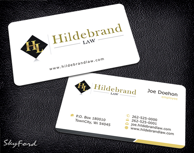 Business Card Design by SKYdesign for this project | Design #693385