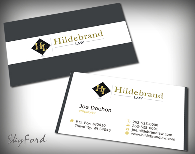 Business Card Design by SKYdesign for this project | Design #693397