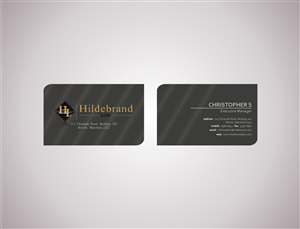 Visitenkarten-Design von RK HARRIS für dieses Projekt | Design #696638