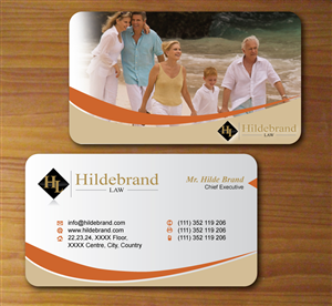 Business Card Design by visual arts