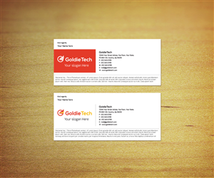 Diseño de Tarjeta de Presentación por mouallem zoheir para Goldie Tech Investment Ltd | Diseño: #2950304