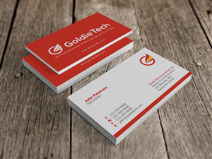 Diseño de Tarjeta de Presentación por HYPdesign para Goldie Tech Investment Ltd | Diseño: #2933238