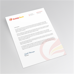 Diseño de Tarjeta de Presentación por HYPdesign para Goldie Tech Investment Ltd | Diseño: #2943071