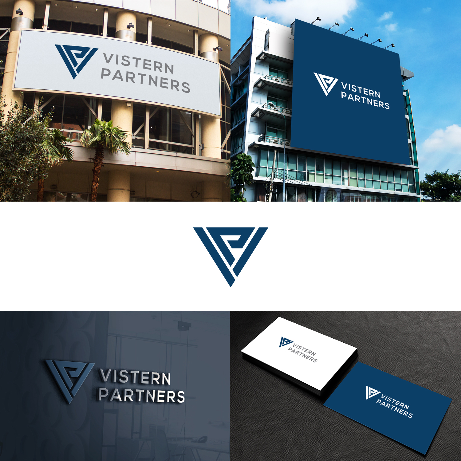 Logo Design by Kiran for Vistern Partners Nig. Ltd.  | Design #20994315