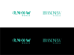 Brand New World or BRAND NEW WORLD  | Logo Design by Atvento Graphics