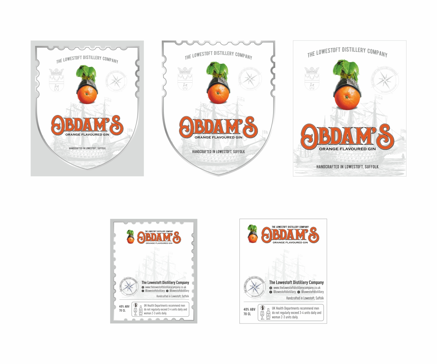 Diseño Gráfico por ThomS para The Lowestoft Distillery Company Ltd | Diseño: #21037148