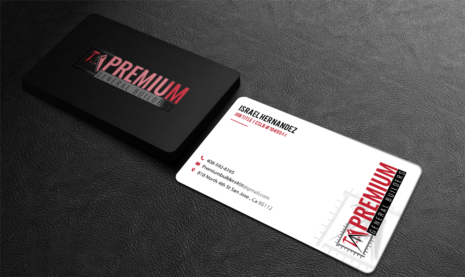 Design de Carte de Visite par Riz' pour Premium General Builders | Design #20974019