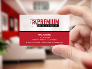 Business Card Design by Creations Box 2015 for Premium General Builders | Design: #20976888