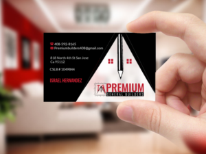 Design de Carte de Visite par Creations Box 2015 pour Premium General Builders | Design : #20976893