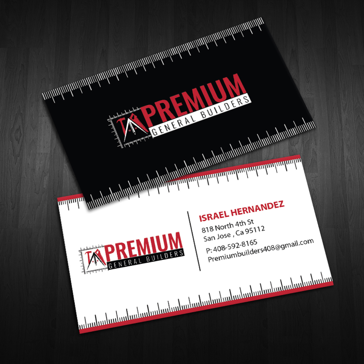 Visitenkarten-Design von LAXMI DESIGNHUB für Premium General Builders | Design #20979383